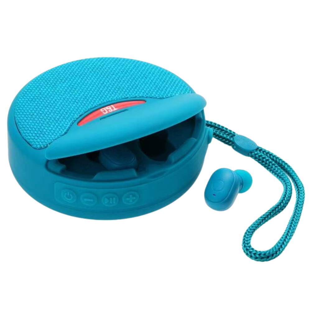 Altavoz bluetooth inalámbrico con auriculares - Ozerty