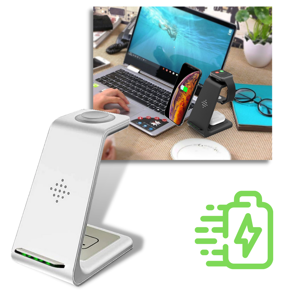 Estación de carga inalámbrica de móviles - Ozerty