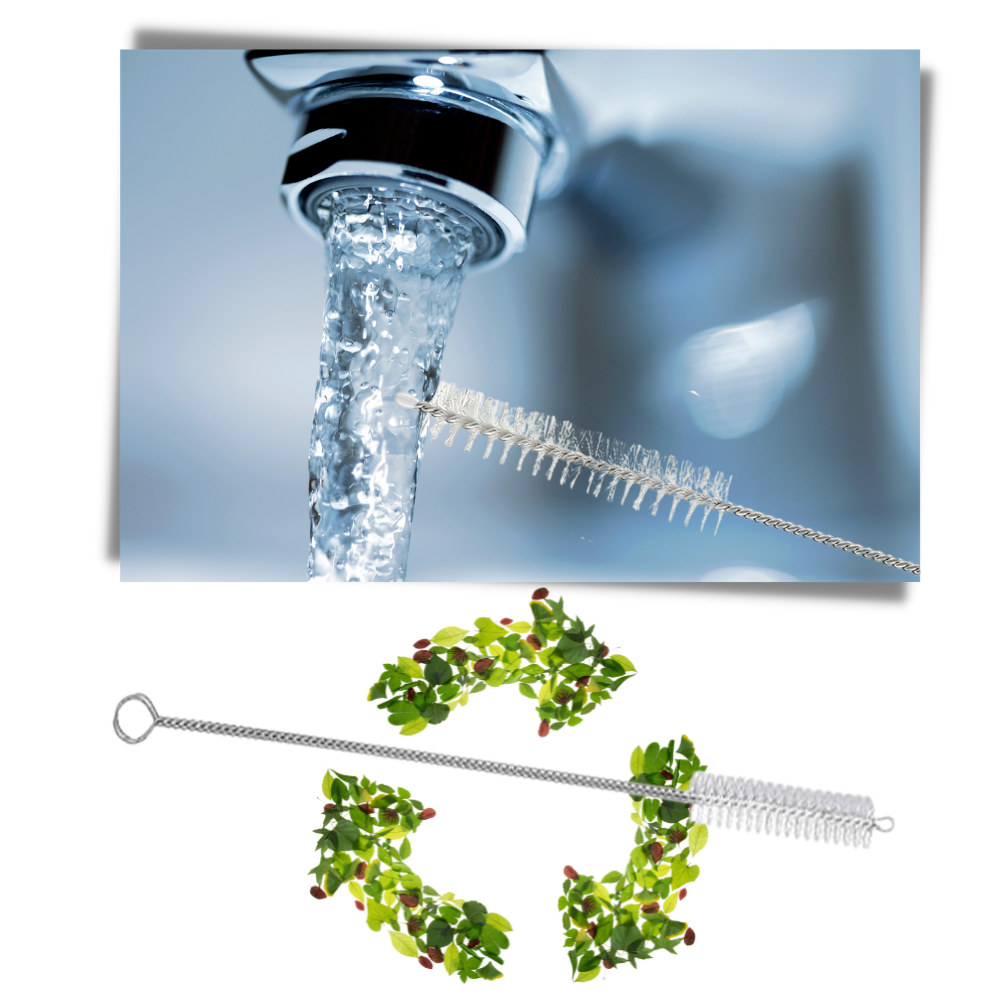 Paquete de 10 cepillos limpiadores de paja - Ozerty