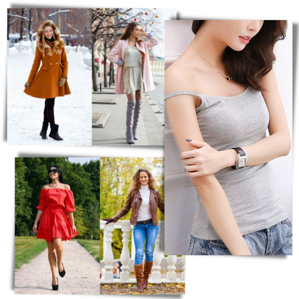 Camisola con sujetador incorporado - Ozerty