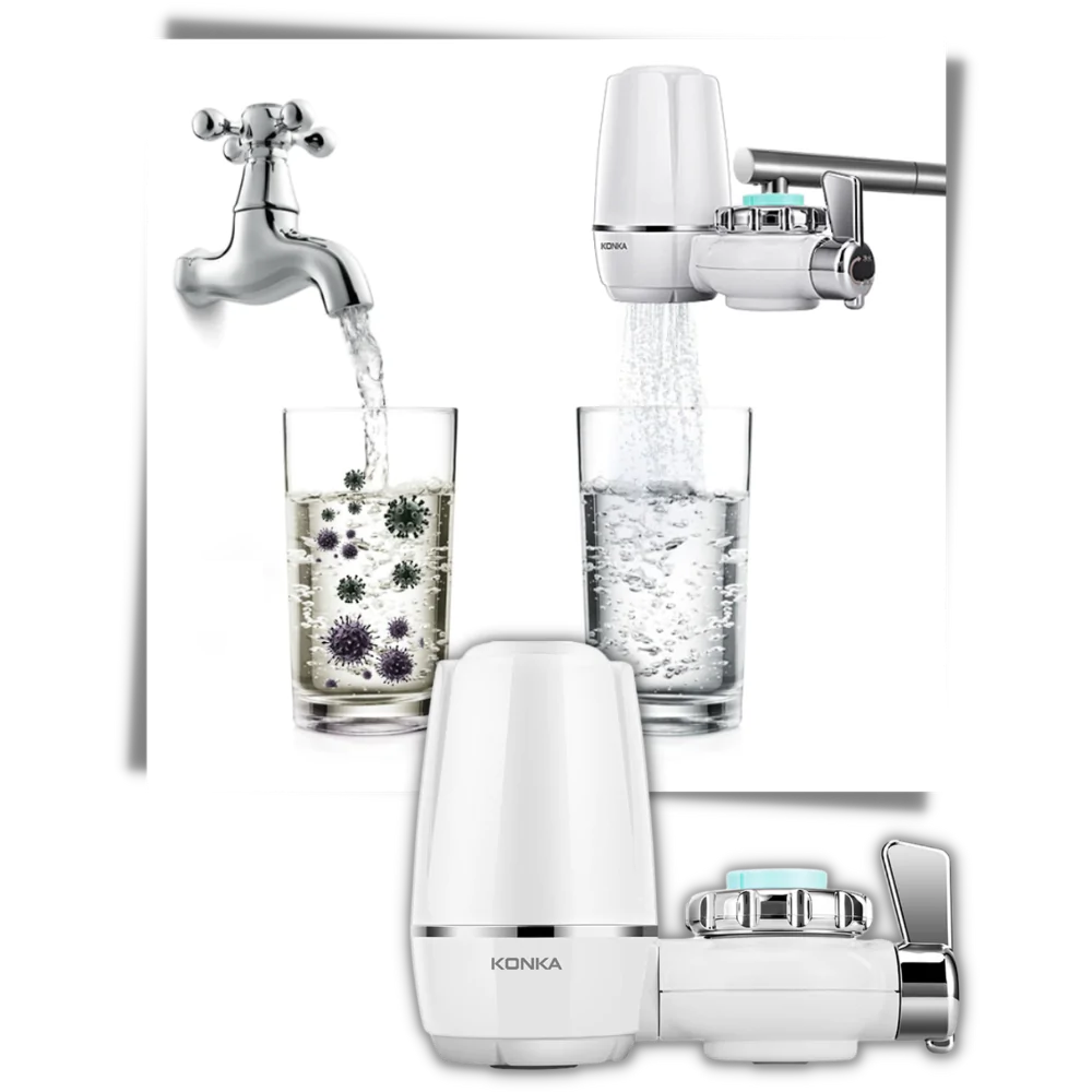 Filtro de agua del grifo extraíble - Ozerty