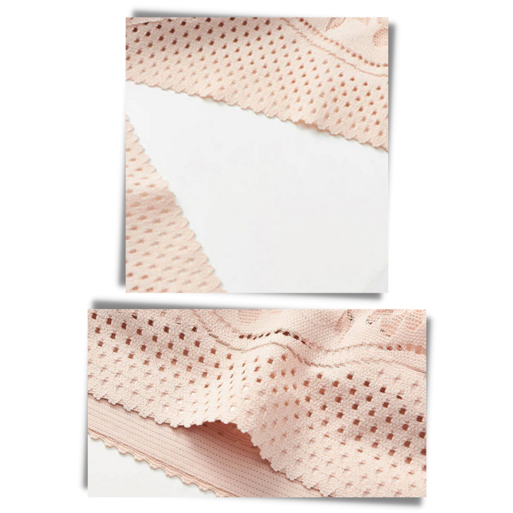 Sujetador de encaje transpirable sin costuras - Ozerty