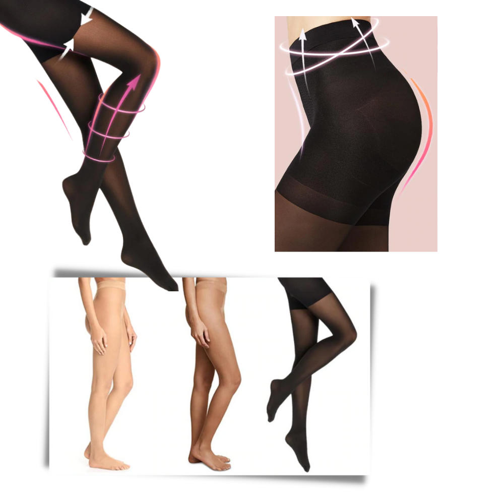 Mallas de compresión adelgazantes instantáneas - Ozerty