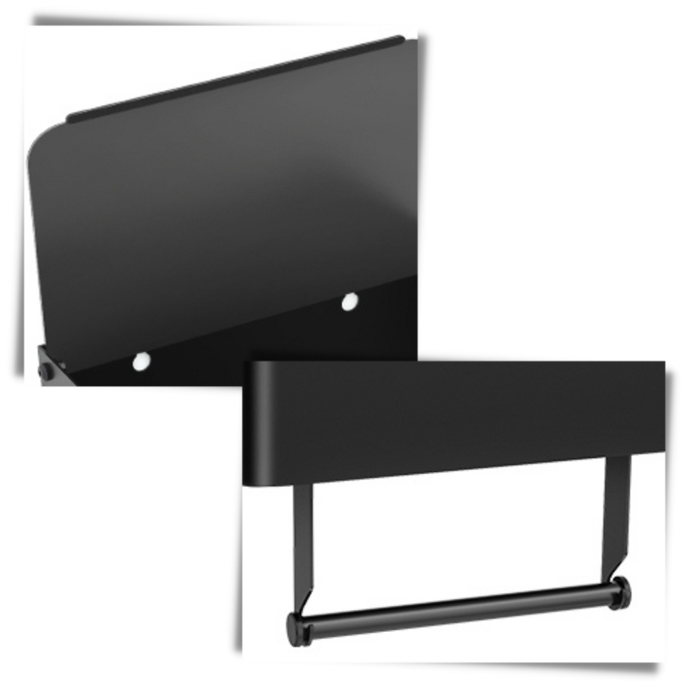 Portarrollos de papel higiénico y caja de pañuelos - Ozerty