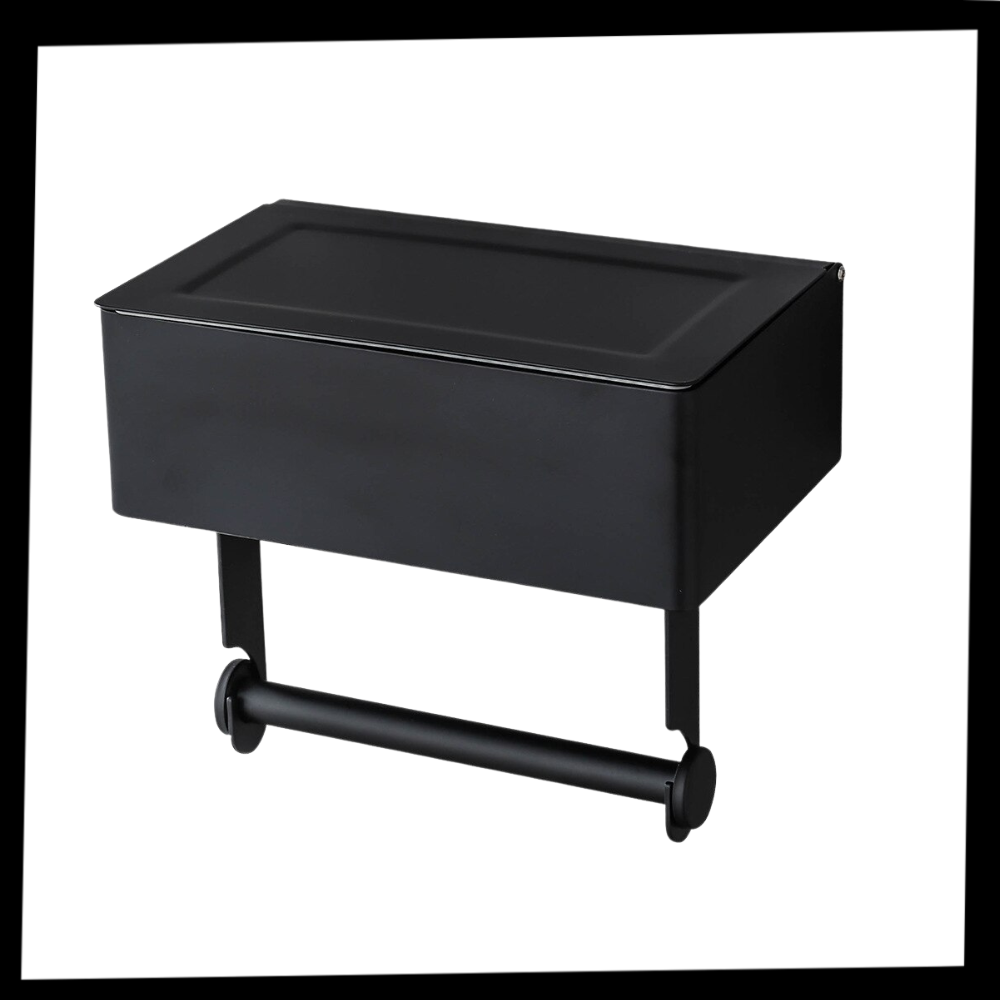 Portarrollos de papel higiénico y caja de pañuelos - Ozerty