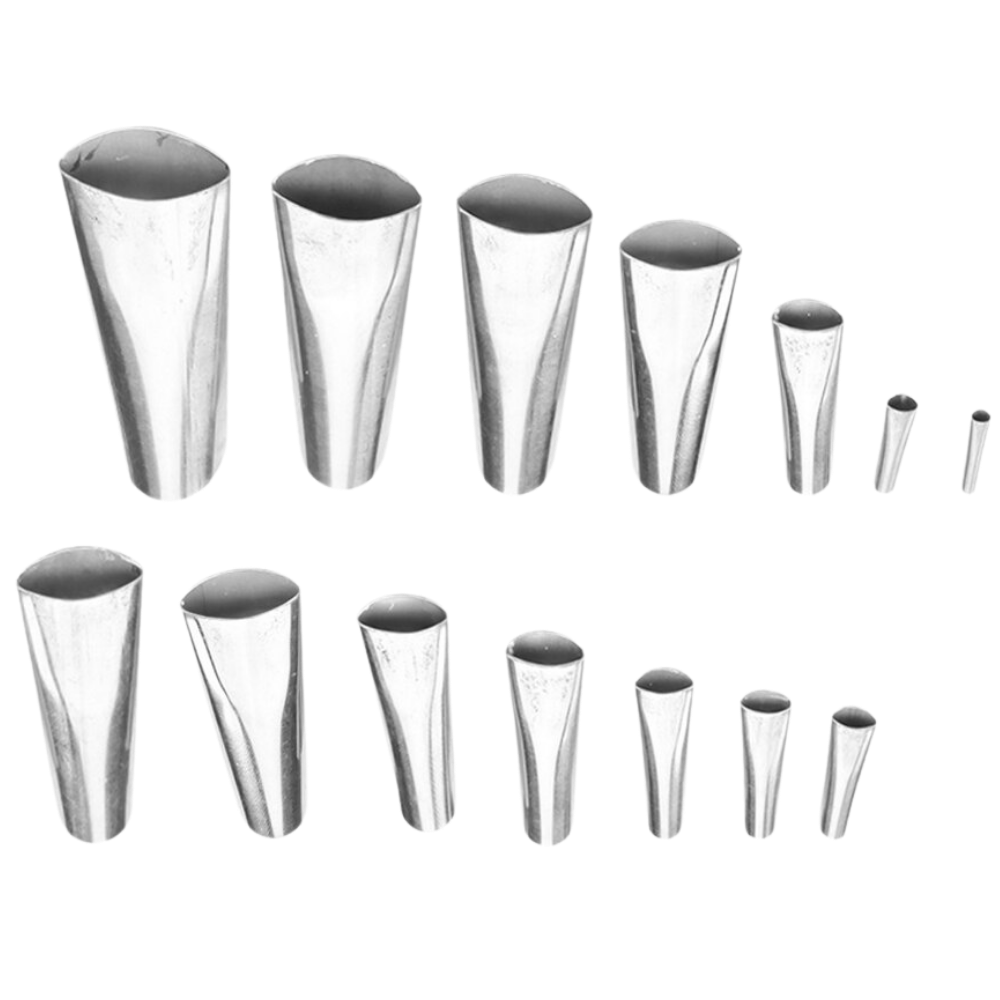 Juego de boquillas de calafateo de acero inoxidable - Ozerty