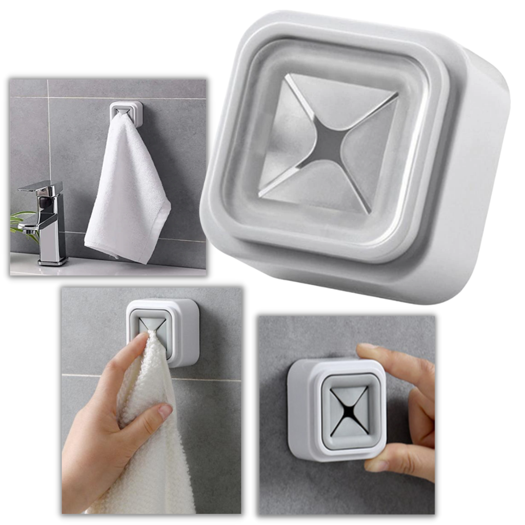 Pack de 3 toalleros adhesivos - Ozerty