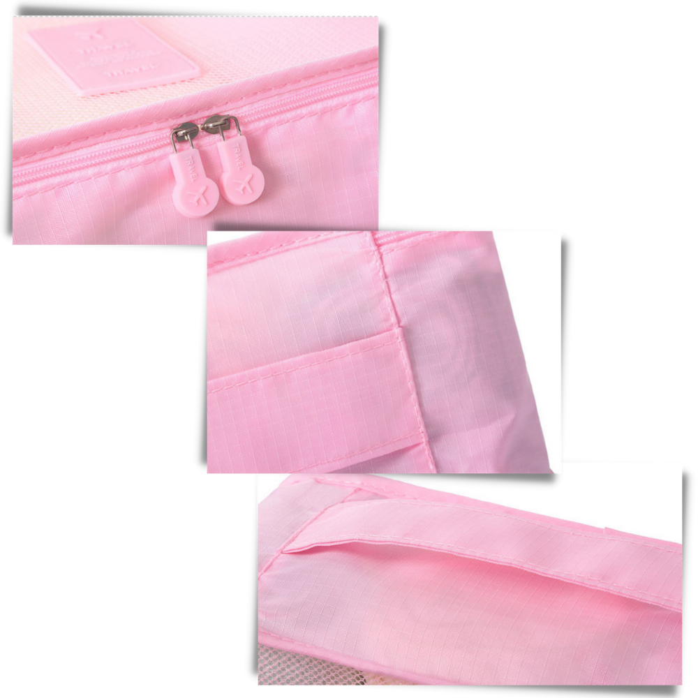 Juego de 6 bolsas de viaje pequeñas para la maleta - Ozerty