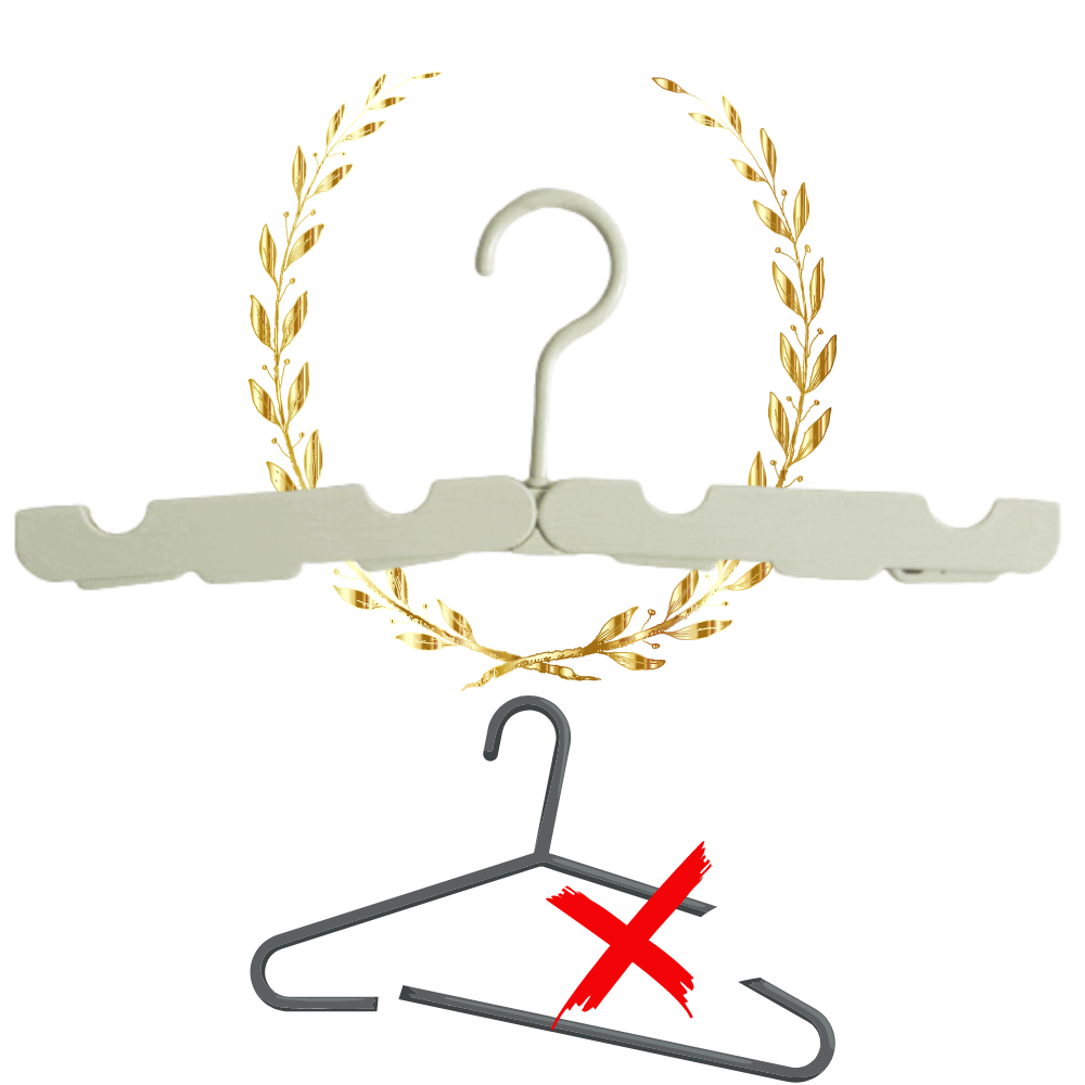 Paquete de 2 perchas portátiles - Ozerty