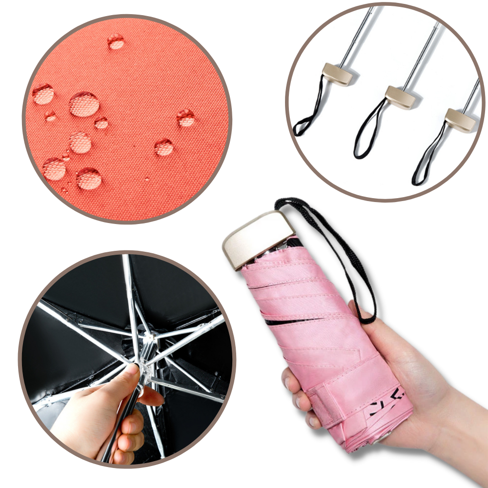 Paraguas de bolsillo con protección UV - Ozerty
