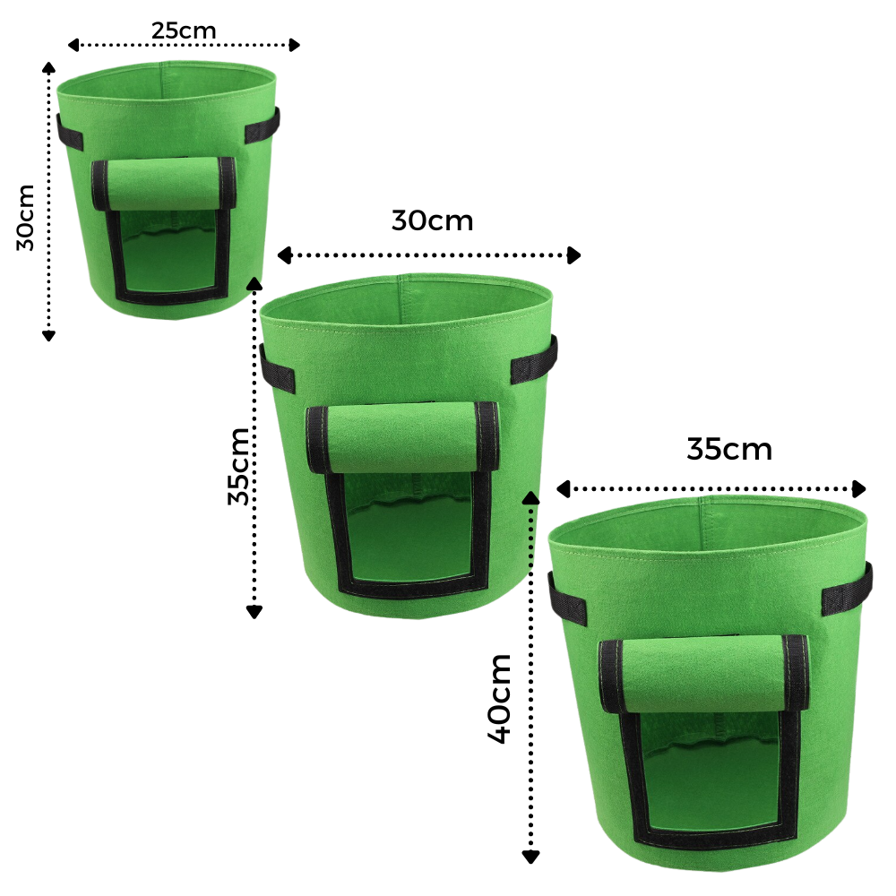 Bolsa de tela para jardineras - Ozerty