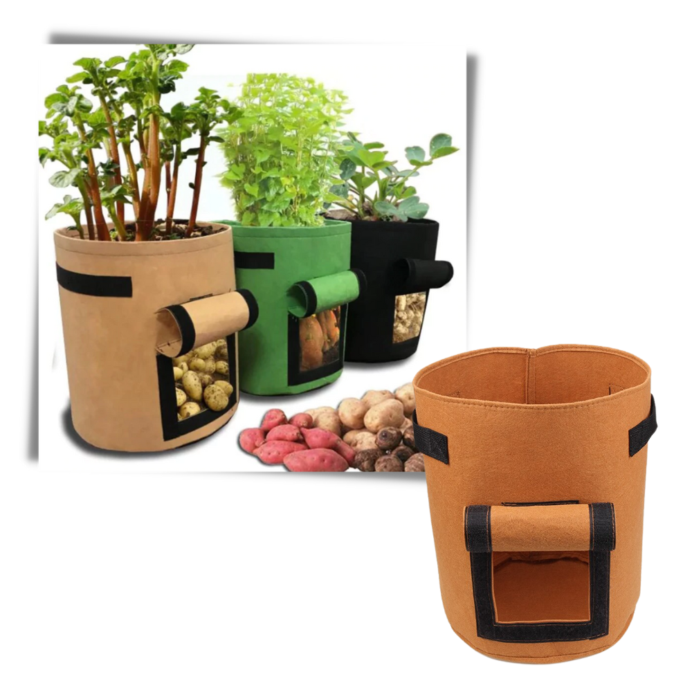 Bolsa de tela para jardineras - Ozerty