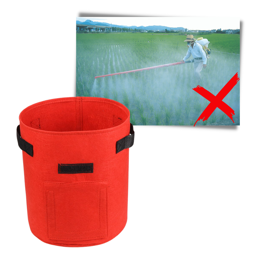 Bolsa de tela para jardineras - Ozerty