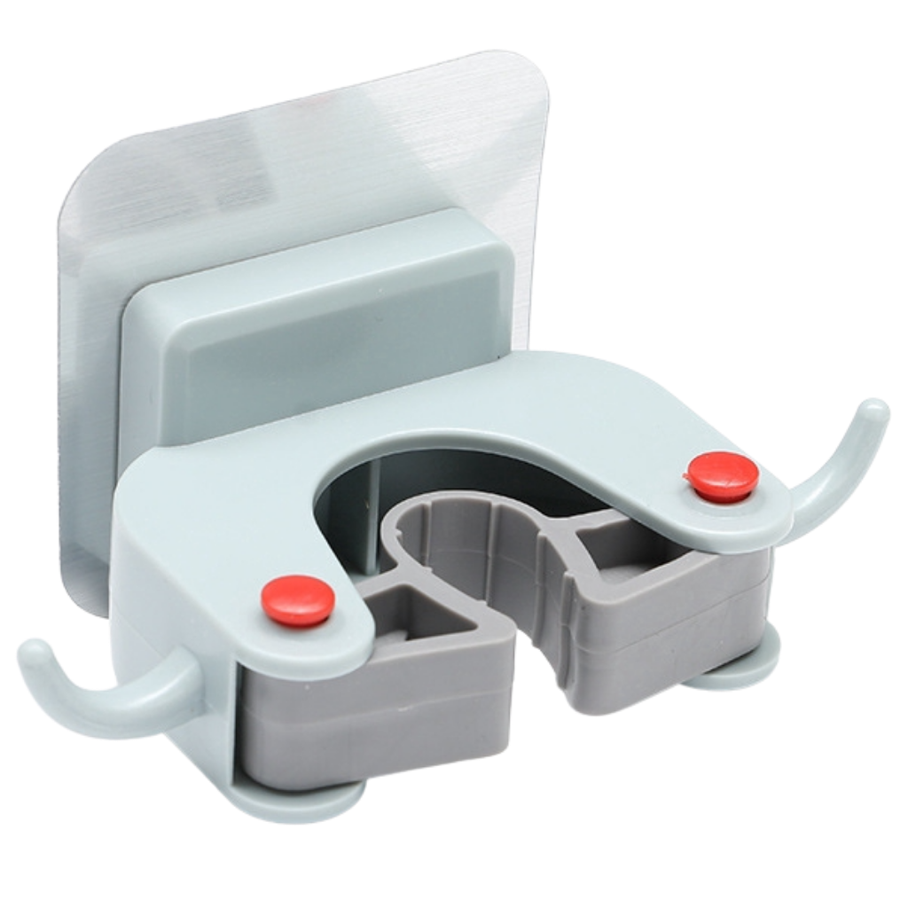 Soporte de pared para escoba - Ozerty