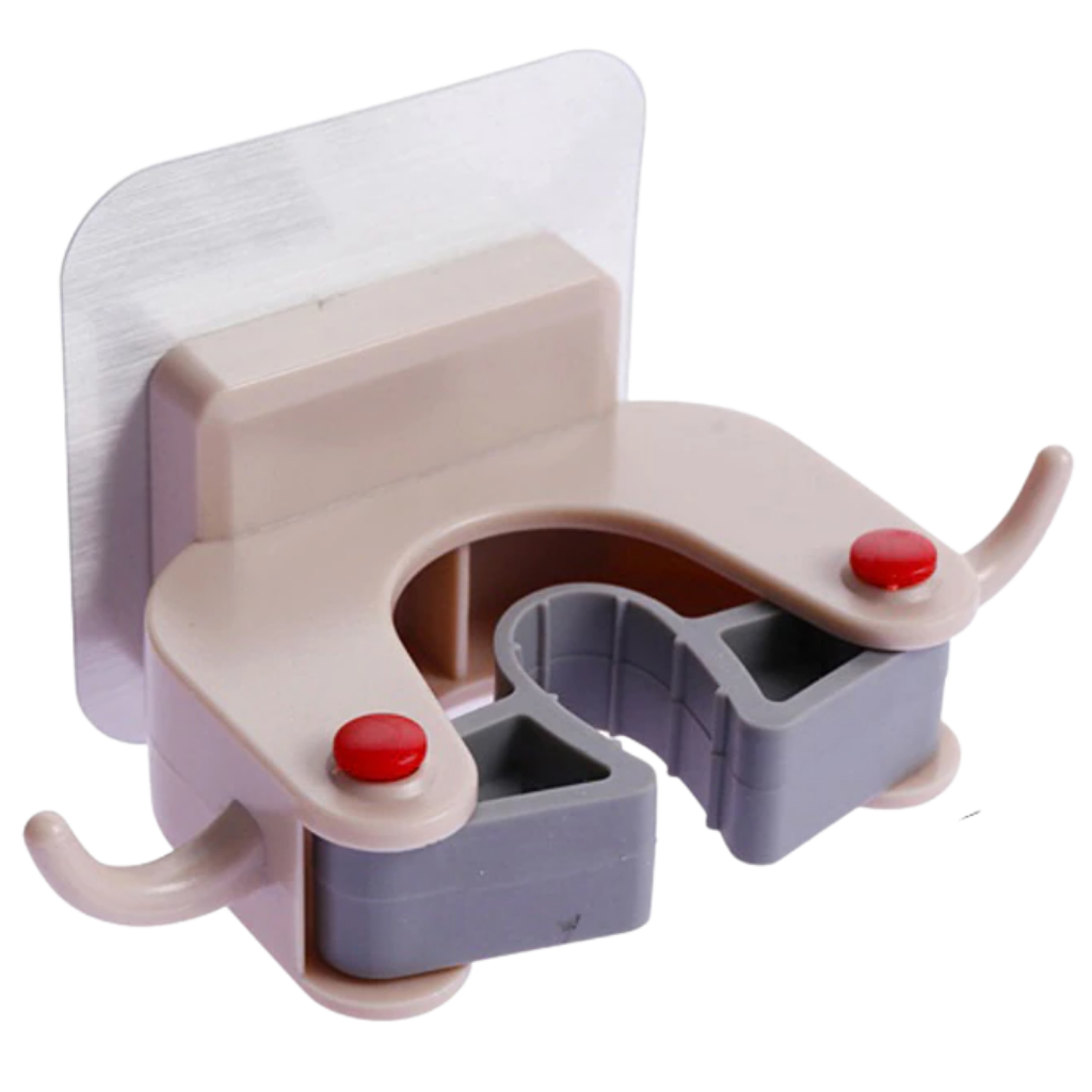 Soporte de pared para escoba - Ozerty