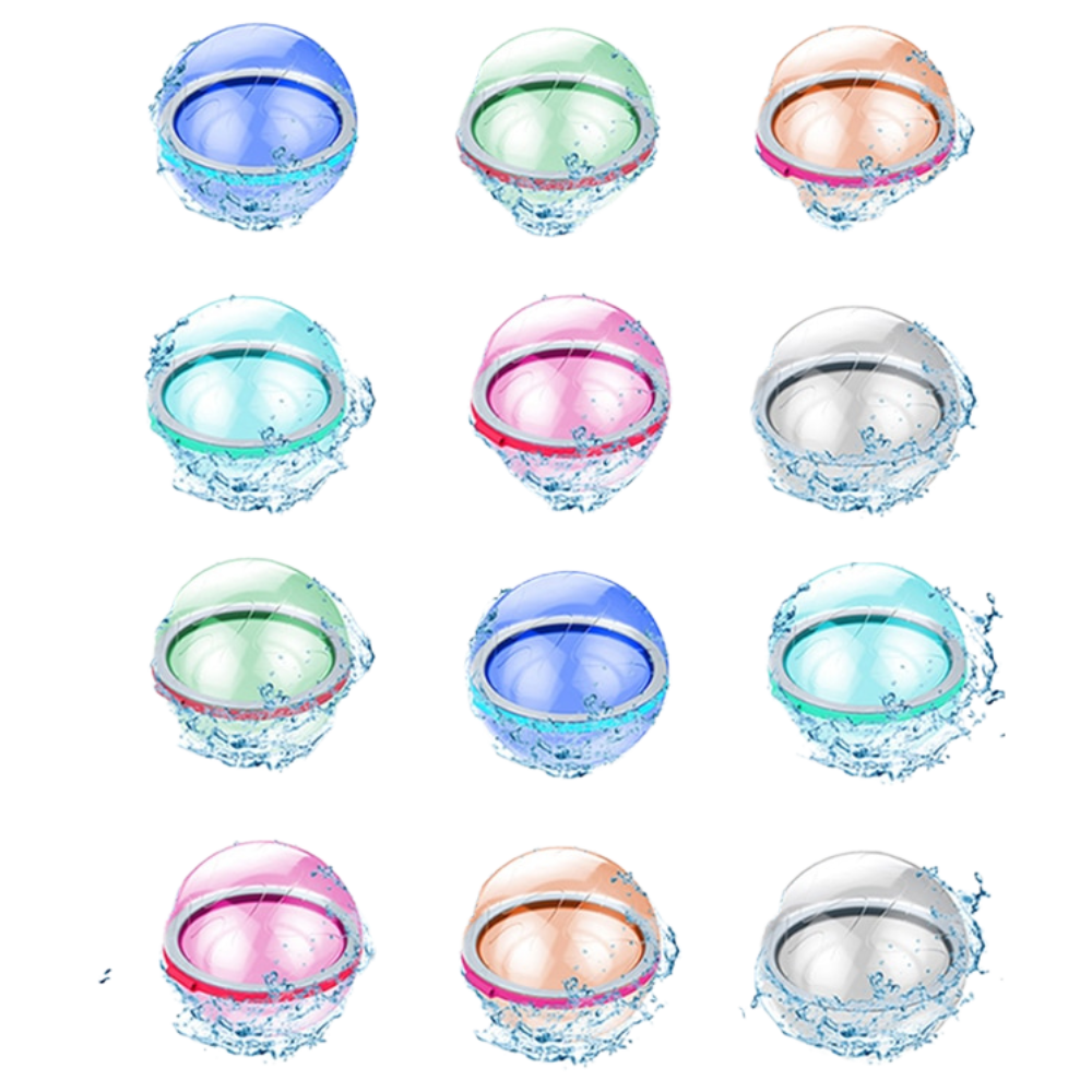 Paquete de globos de agua reutilizables - Ozerty