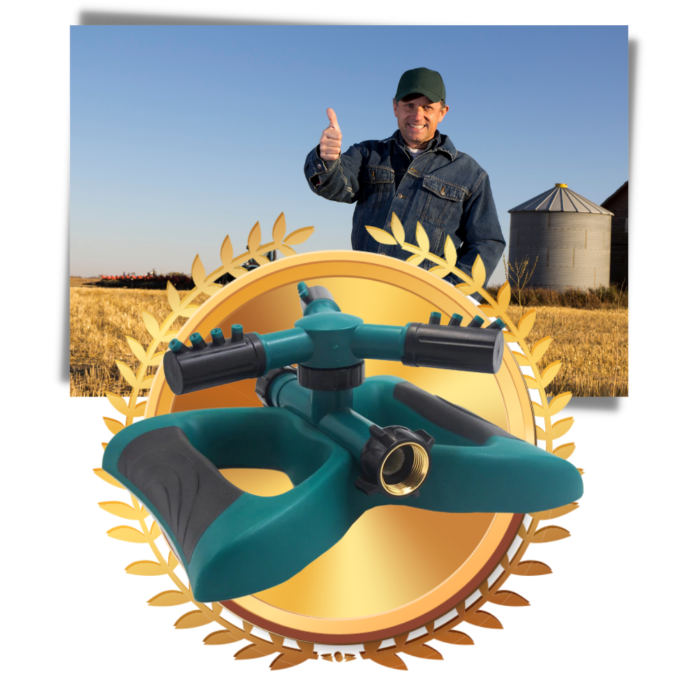 Aspersor ajustable de 360° - Ozerty