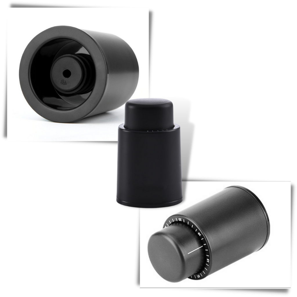 Tapón de sellado al vacío para botellas de vino - Ozerty