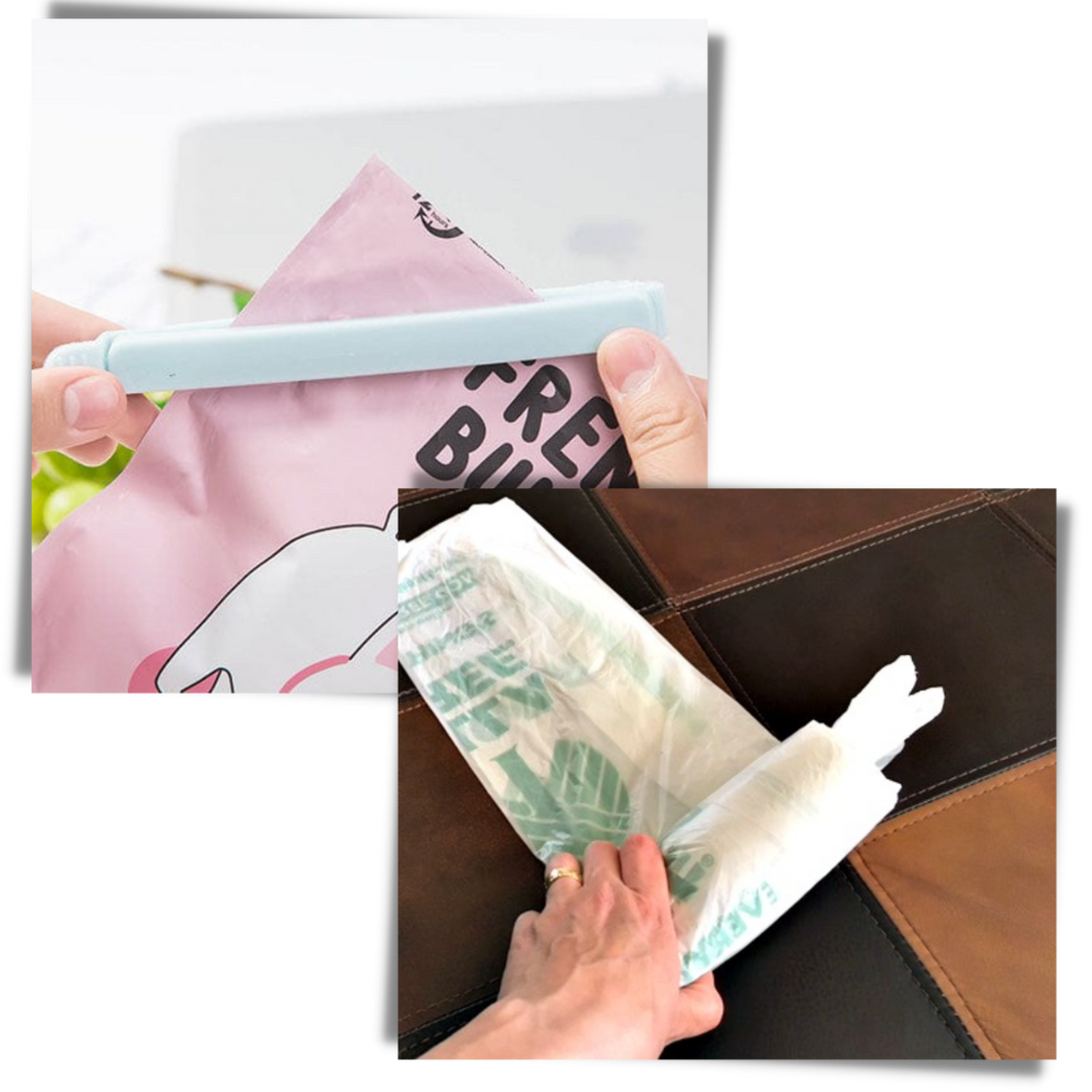 Paquete de 15 clips para sellar paquetes de alimentos - Ozerty