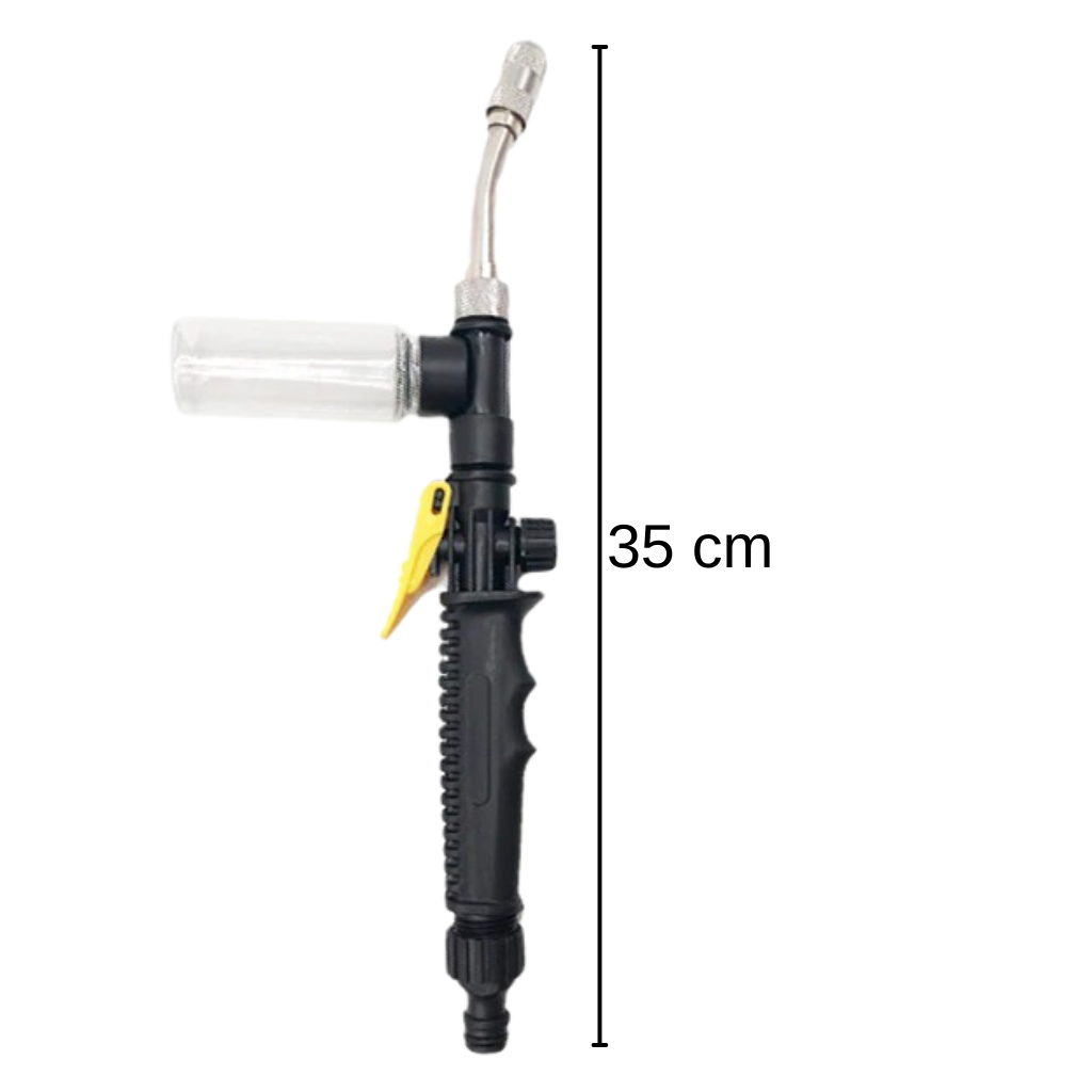Pistola limpiadora agua alta presión 2 en 1