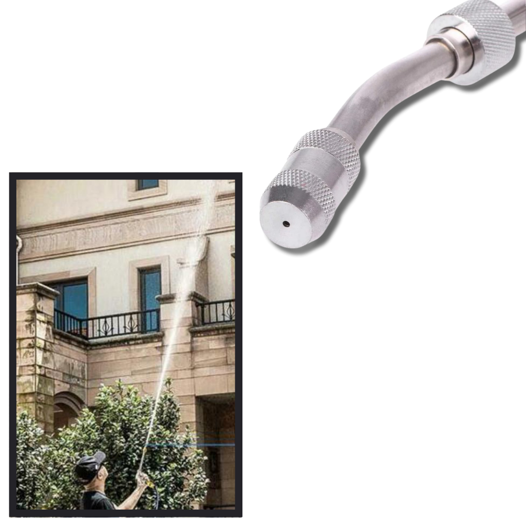 Pistola limpiadora agua alta presión 2 en 1