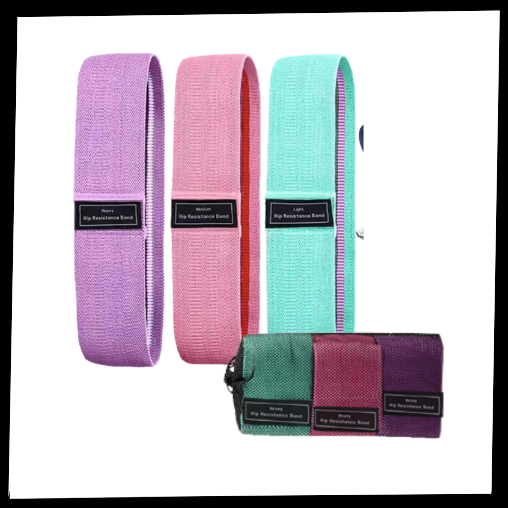 Pack de 3 cintas elásticas - Ozerty