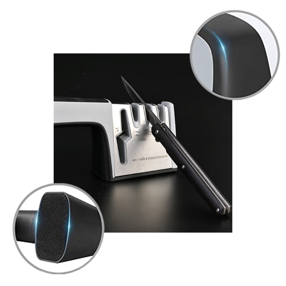 Afilador de cuchillos de cocina eficiente - Ozerty