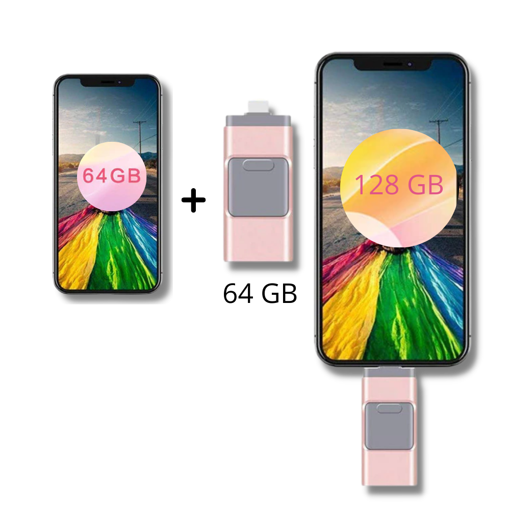 Unidad flash USB 4 en 1 - Ozerty