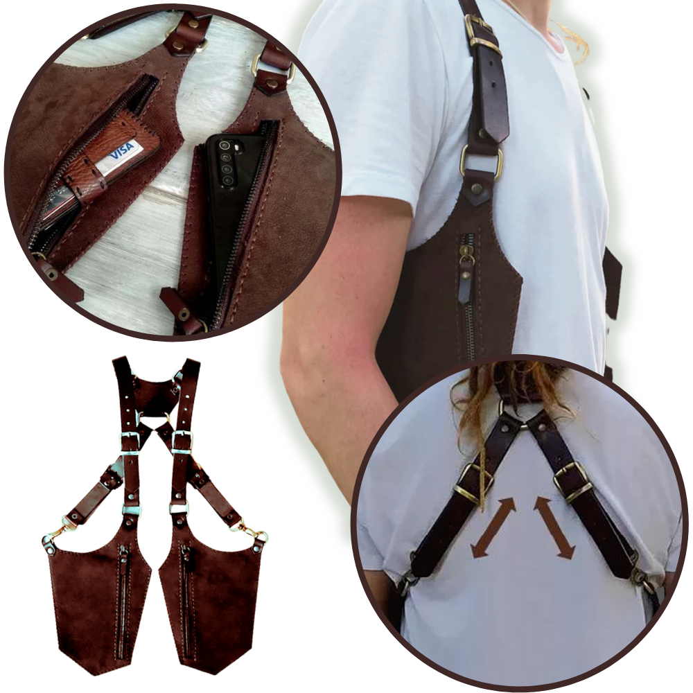 Bolsa vintage a prueba de robos - Ozerty