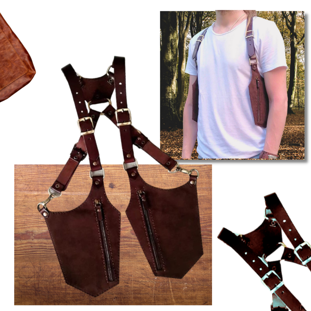 Bolsa vintage a prueba de robos - Ozerty