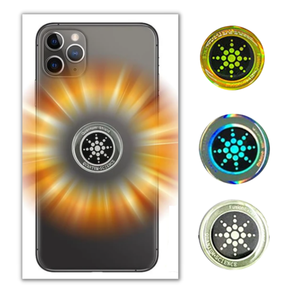 Paquete de 6 adhesivos antirradiación - Ozerty