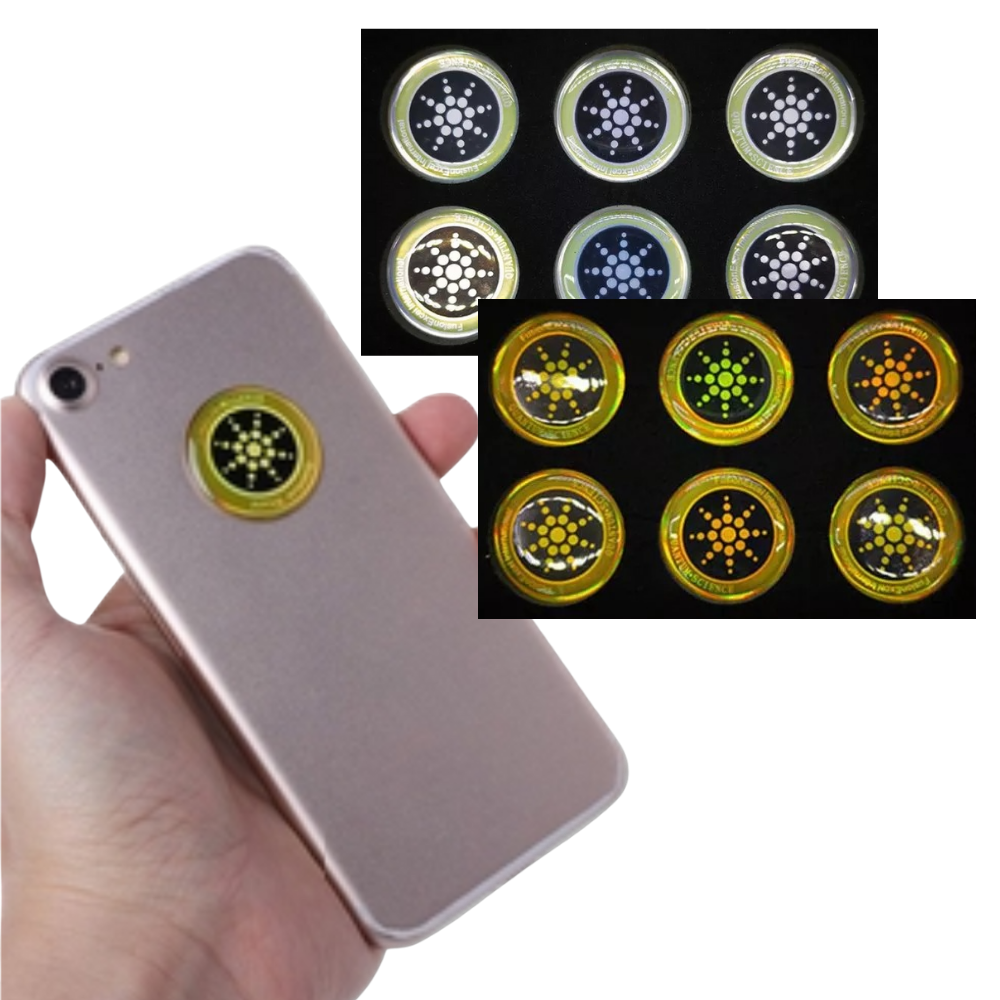 Paquete de 6 adhesivos antirradiación - Ozerty