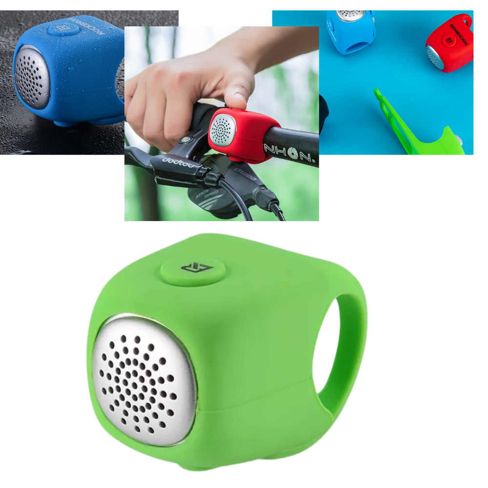 Bocina impermeable de silicona para bicicleta - Ozerty