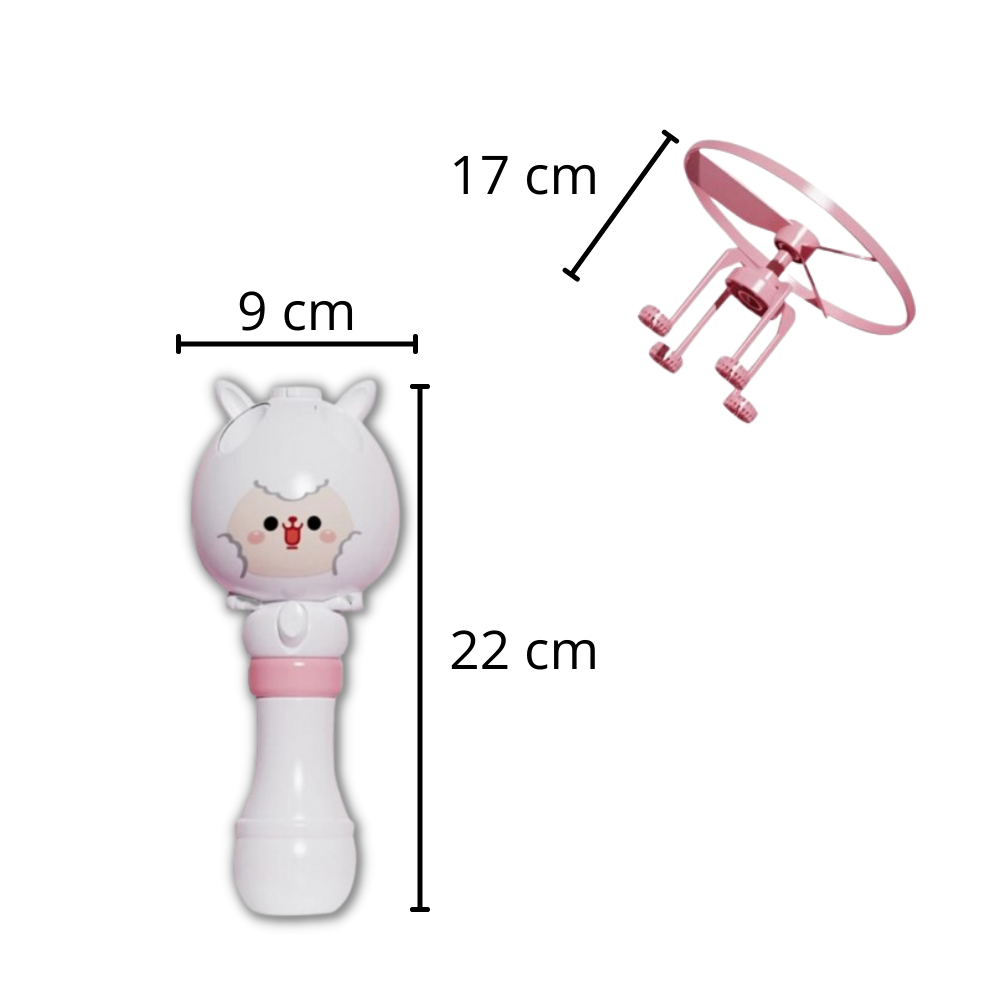 Máquina de burbujas de juguete 2 en 1 - Ozerty