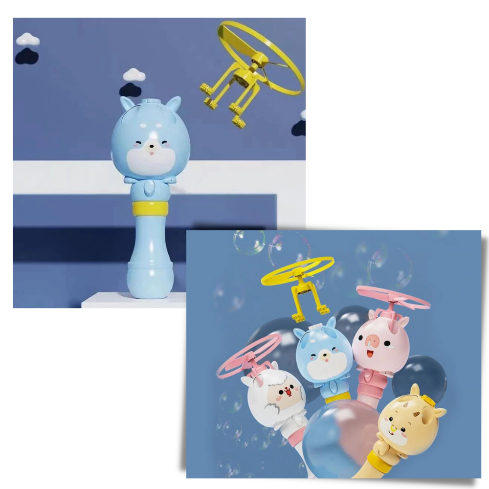 Máquina de burbujas de juguete 2 en 1 - Ozerty