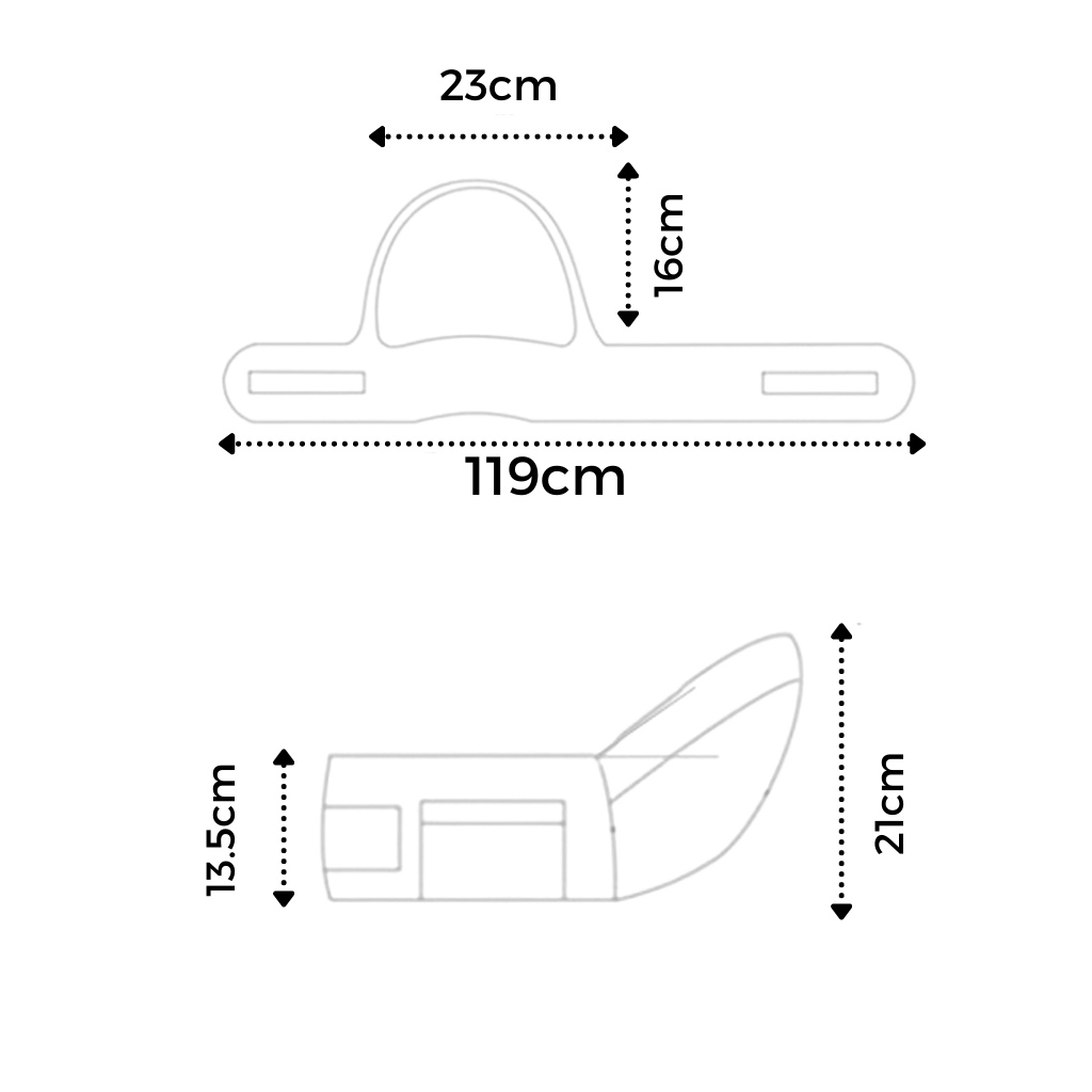 Asiento de transporte de cadera para bebés - Ozerty