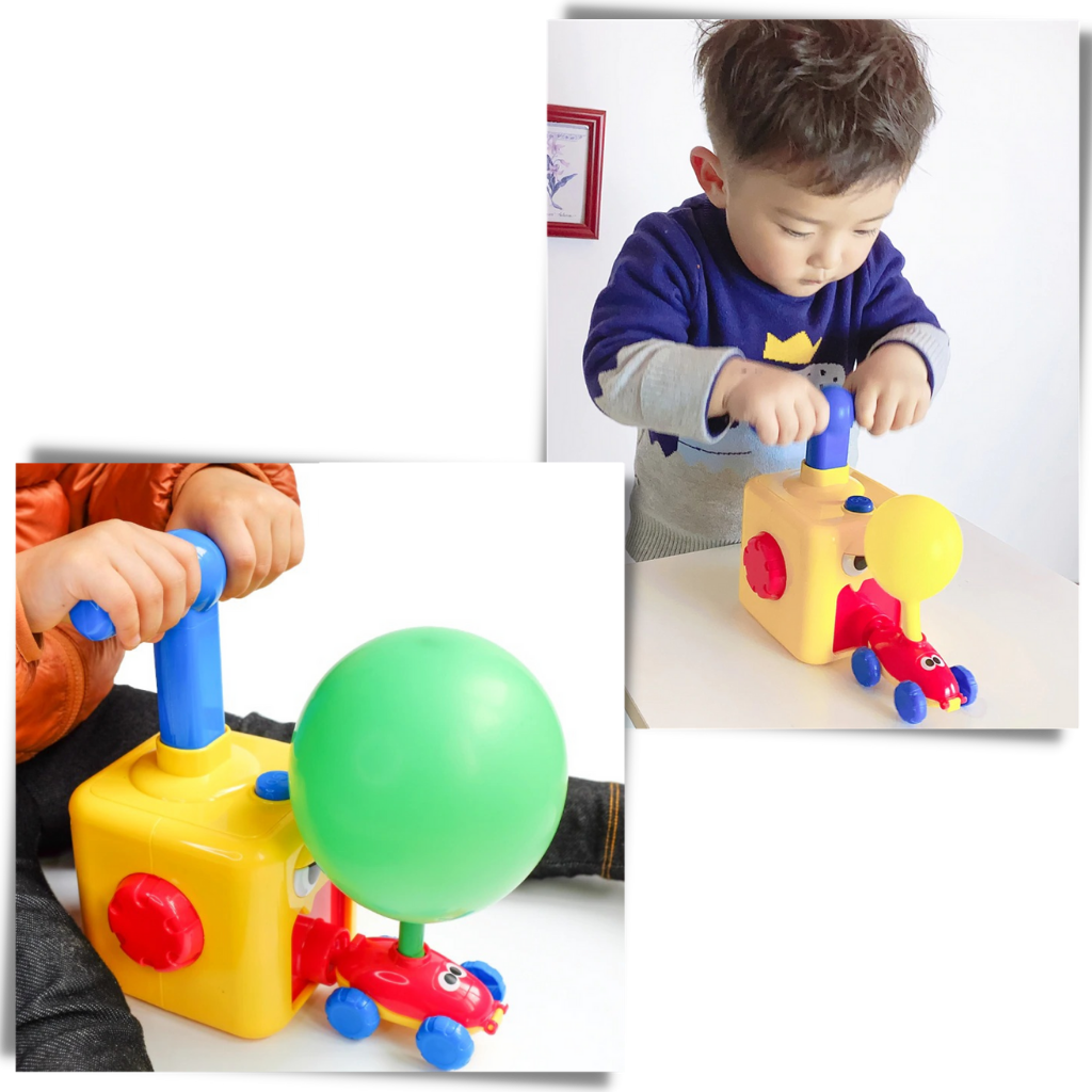 Lanzador de juguetes en forma de globo - Ozerty