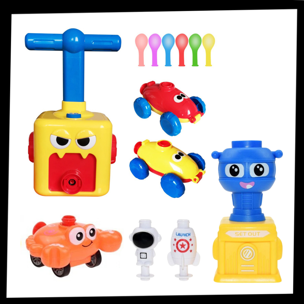 Lanzador de juguetes en forma de globo - Ozerty