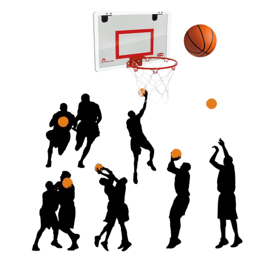Juego de mini aros de baloncesto - Ozerty