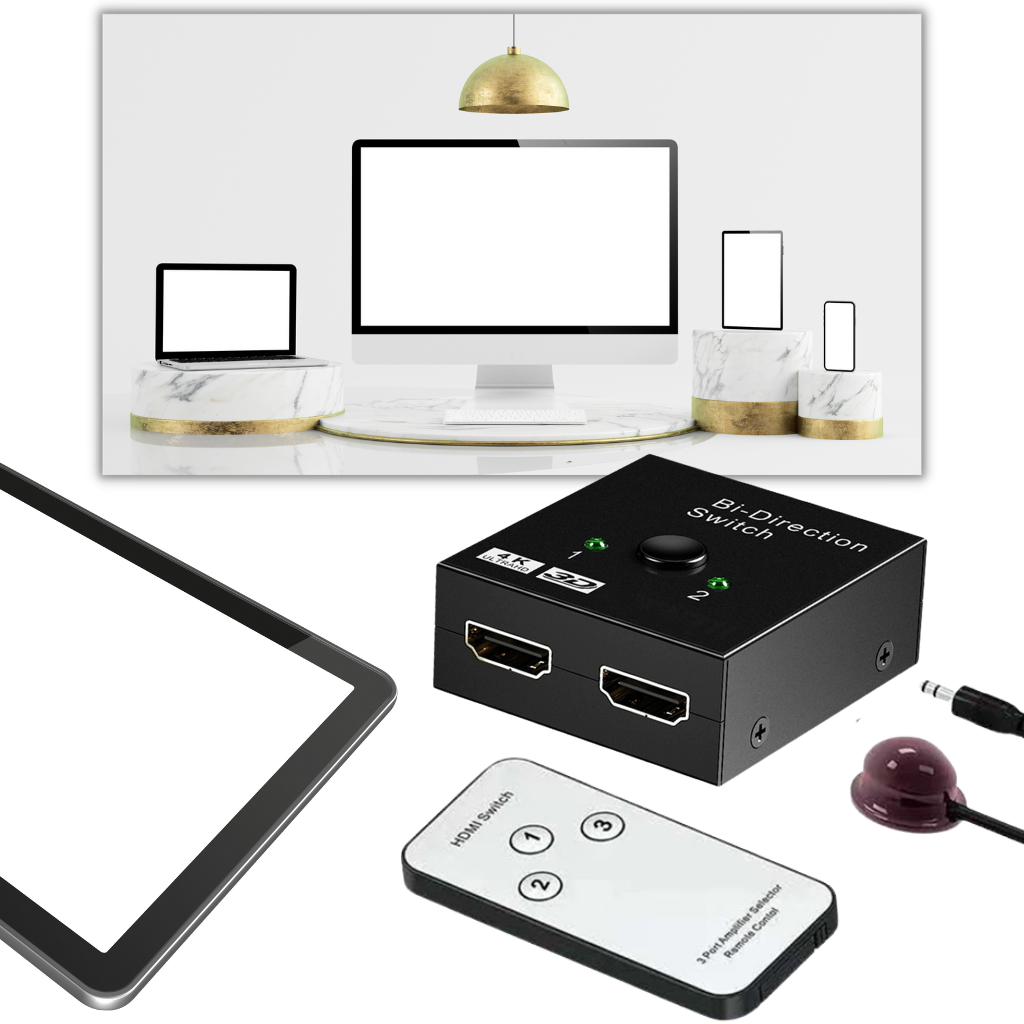 Divisor HDMI bidireccional 4K - Ozerty