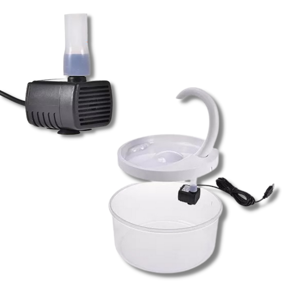 Fuente de agua automática para gato con luz led - Ozerty