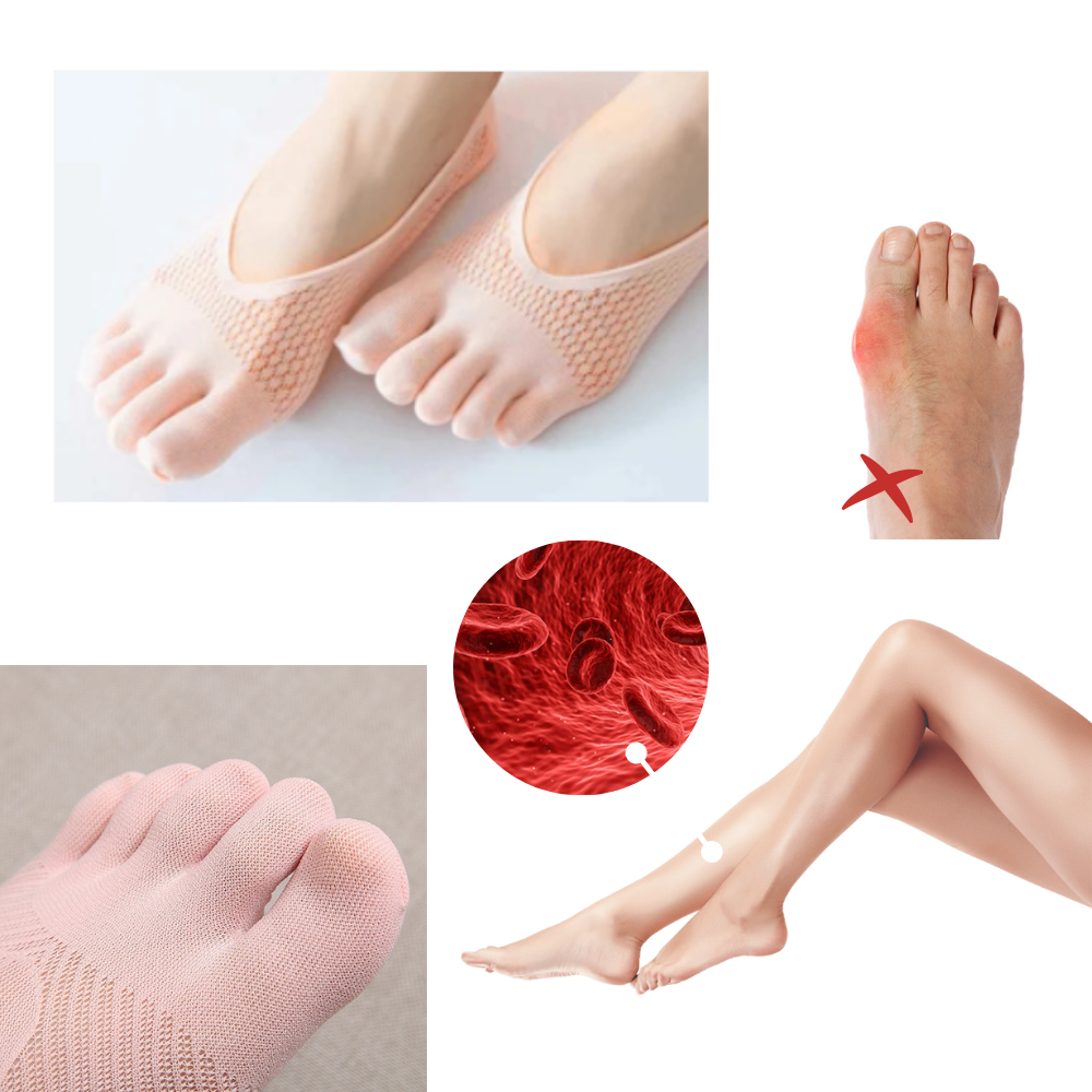 2 Pares de calcetines de compresión - Ozerty