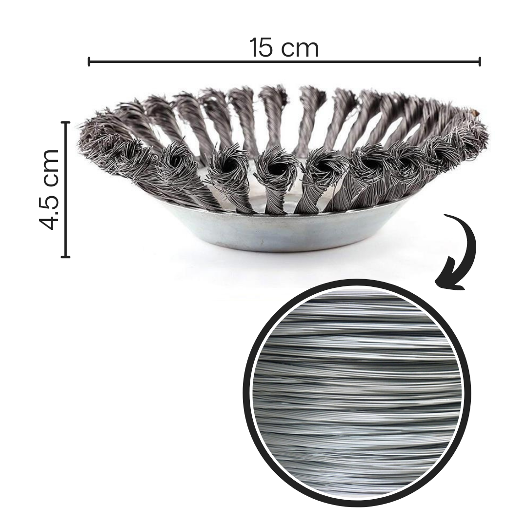 Cabezal de corte de alambre de acero