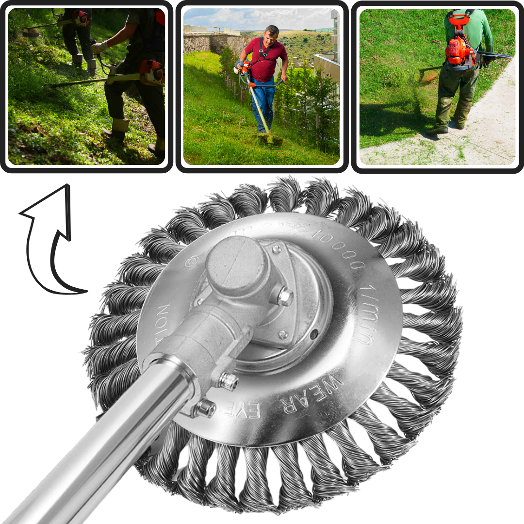 Cabezal de corte de alambre de acero