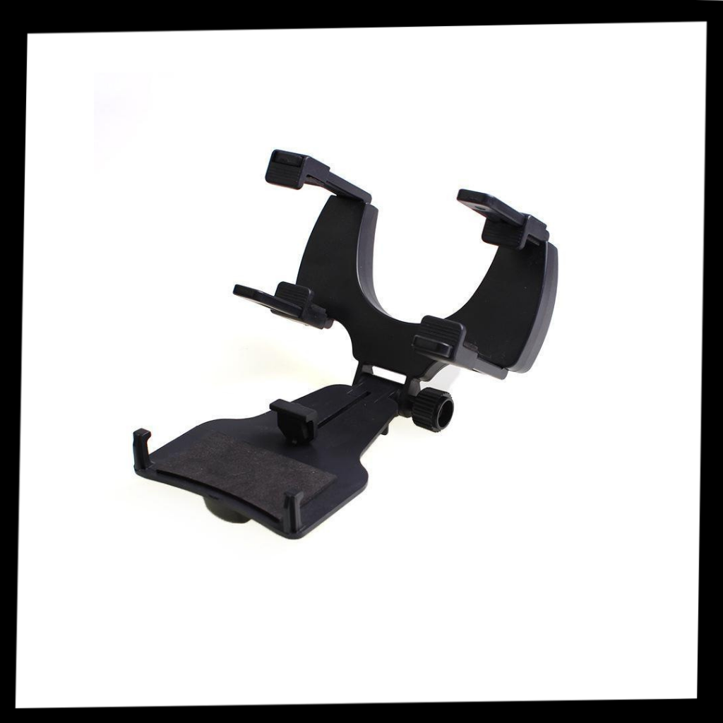 Soporte para teléfono en el espejo retrovisor del coche - Ozerty