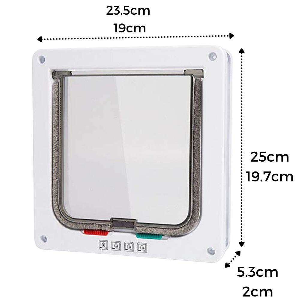 Puerta con solapa para gatos - Ozerty