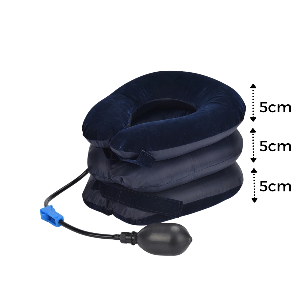 Collarín inflable de tracción cervical - Ozerty