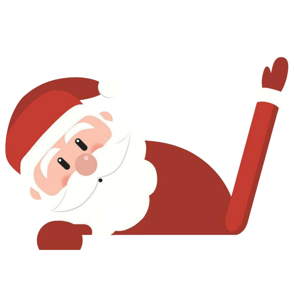 Pegatina limpiaparabrisas de navidad