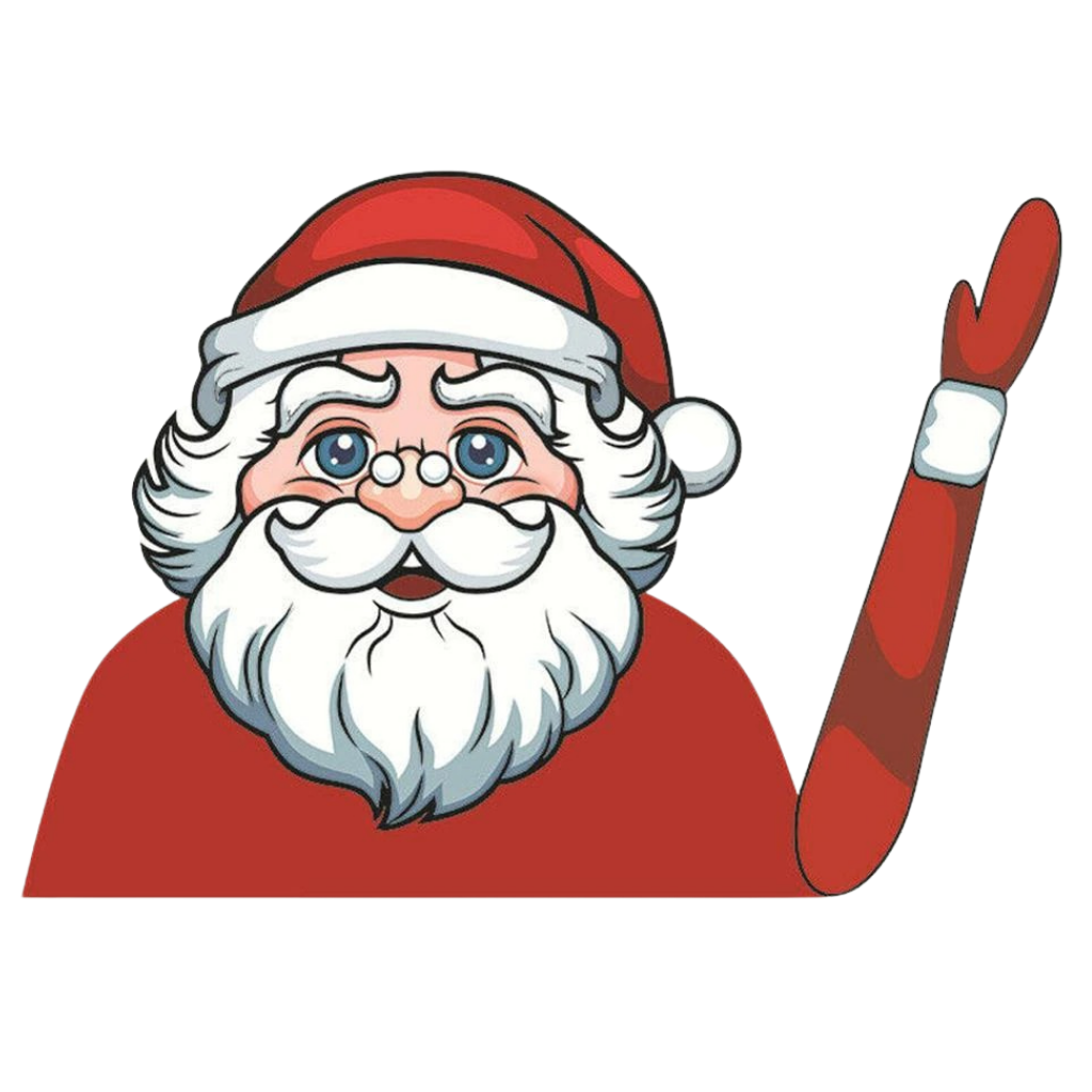 Pegatina limpiaparabrisas de navidad