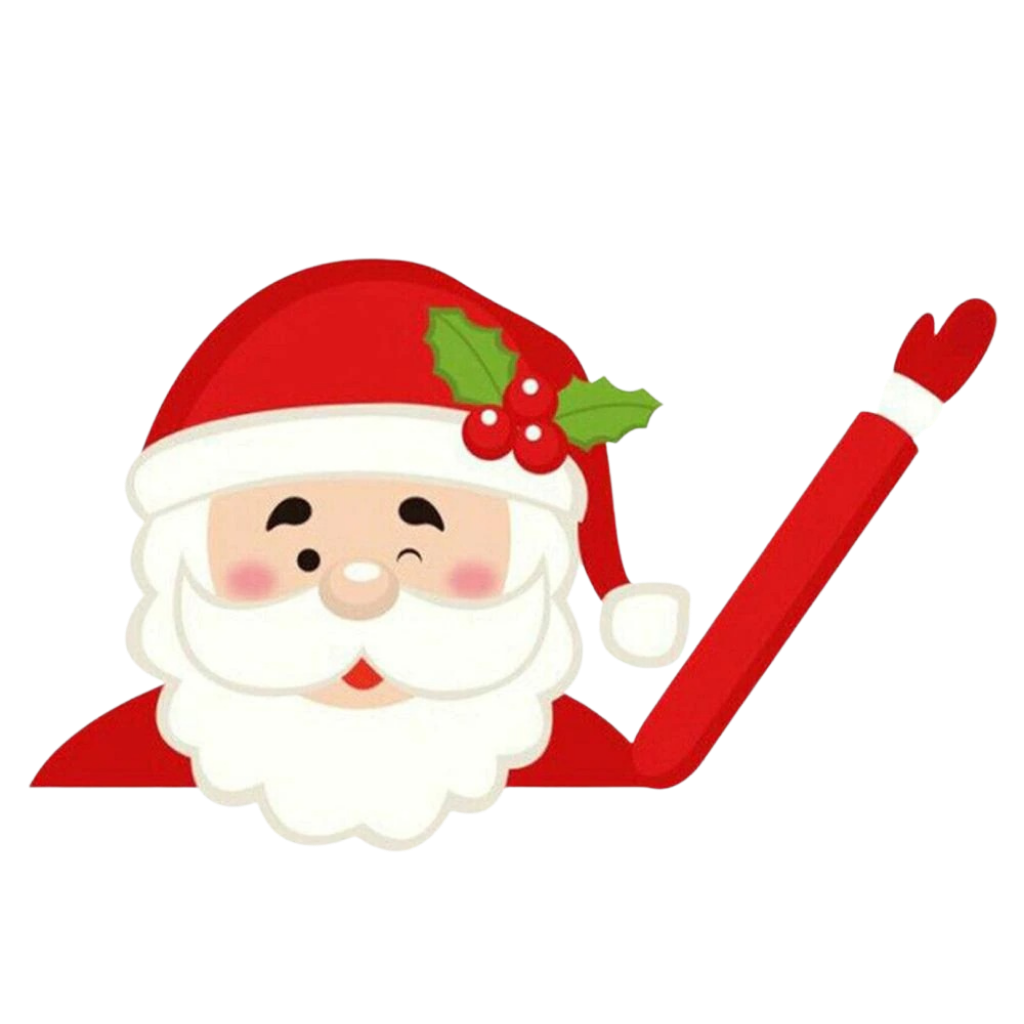 Pegatina limpiaparabrisas de navidad